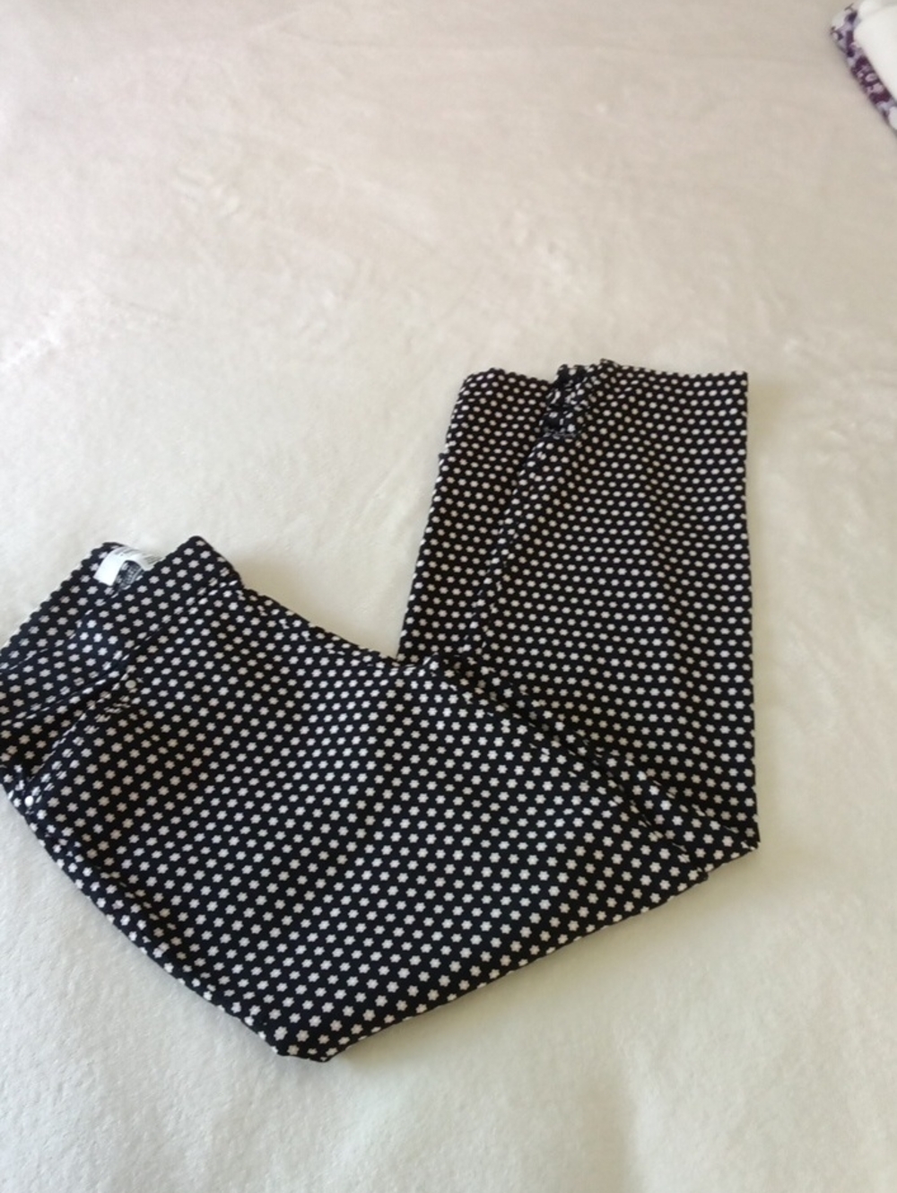 Madison Black and White Polka Dot Leggings